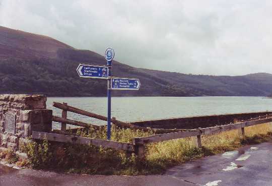 Tellybont reservoir