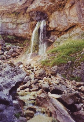 Gordale Scar weinig water