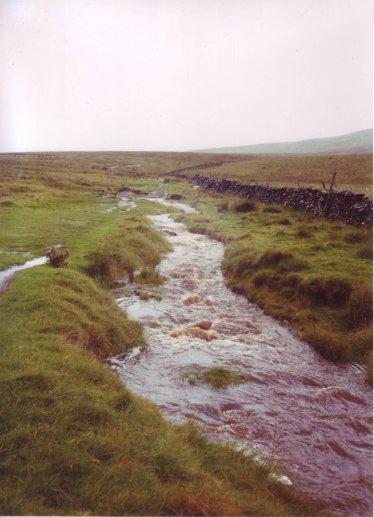 Pennine way veel water