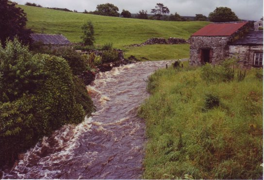 Pennine way nog meer water