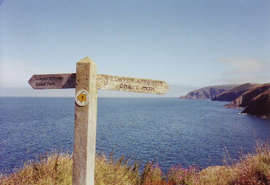 Route teken pembrokeshire coast path