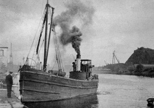 Vital Spark in de haven