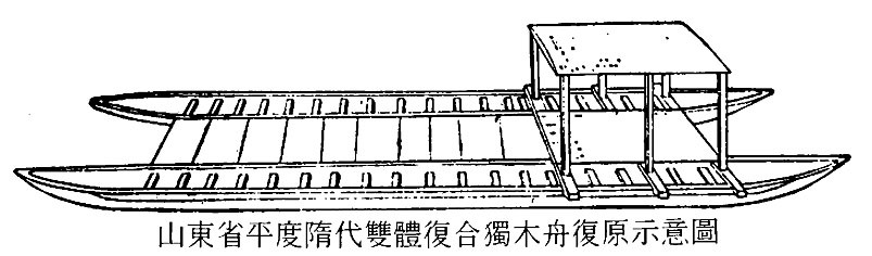 Catamaran sampan