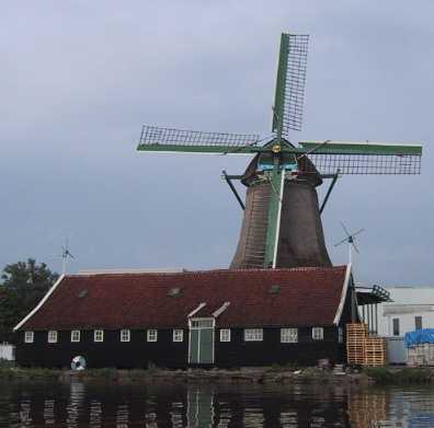 Oliemolen de Ooievaar Zaandam