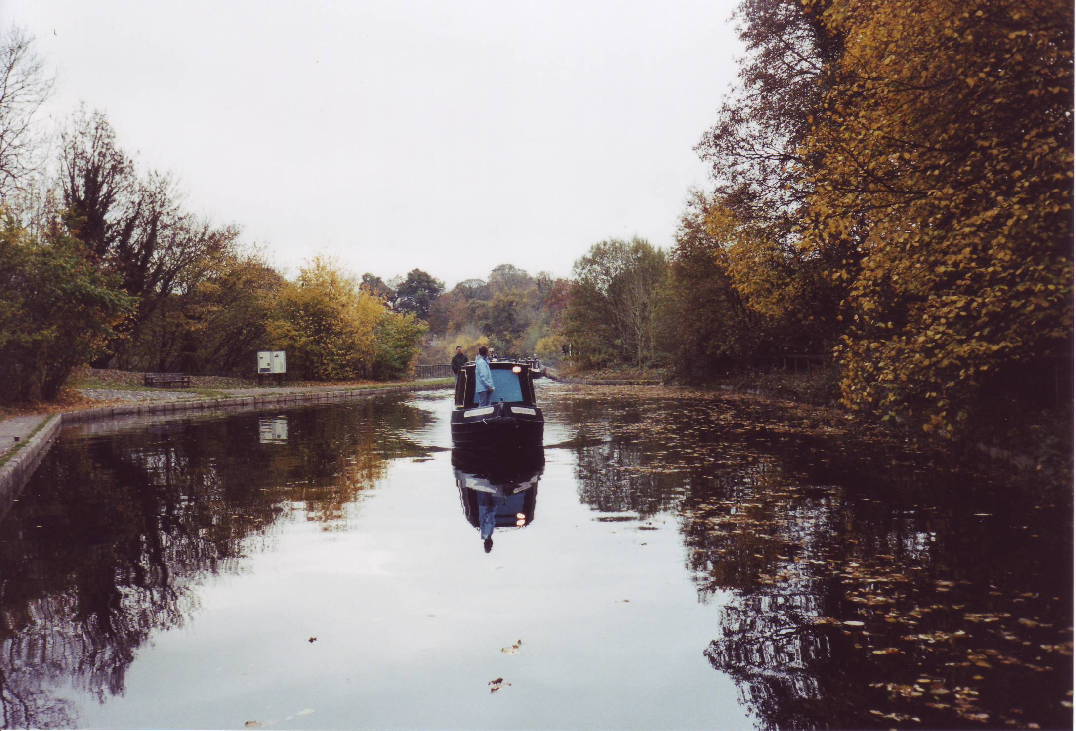 Narrowboat swingbassin