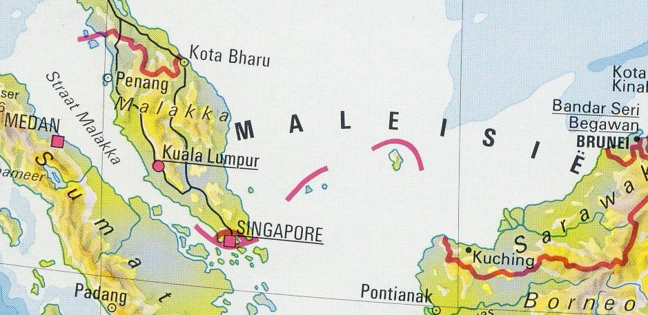 Singapore map